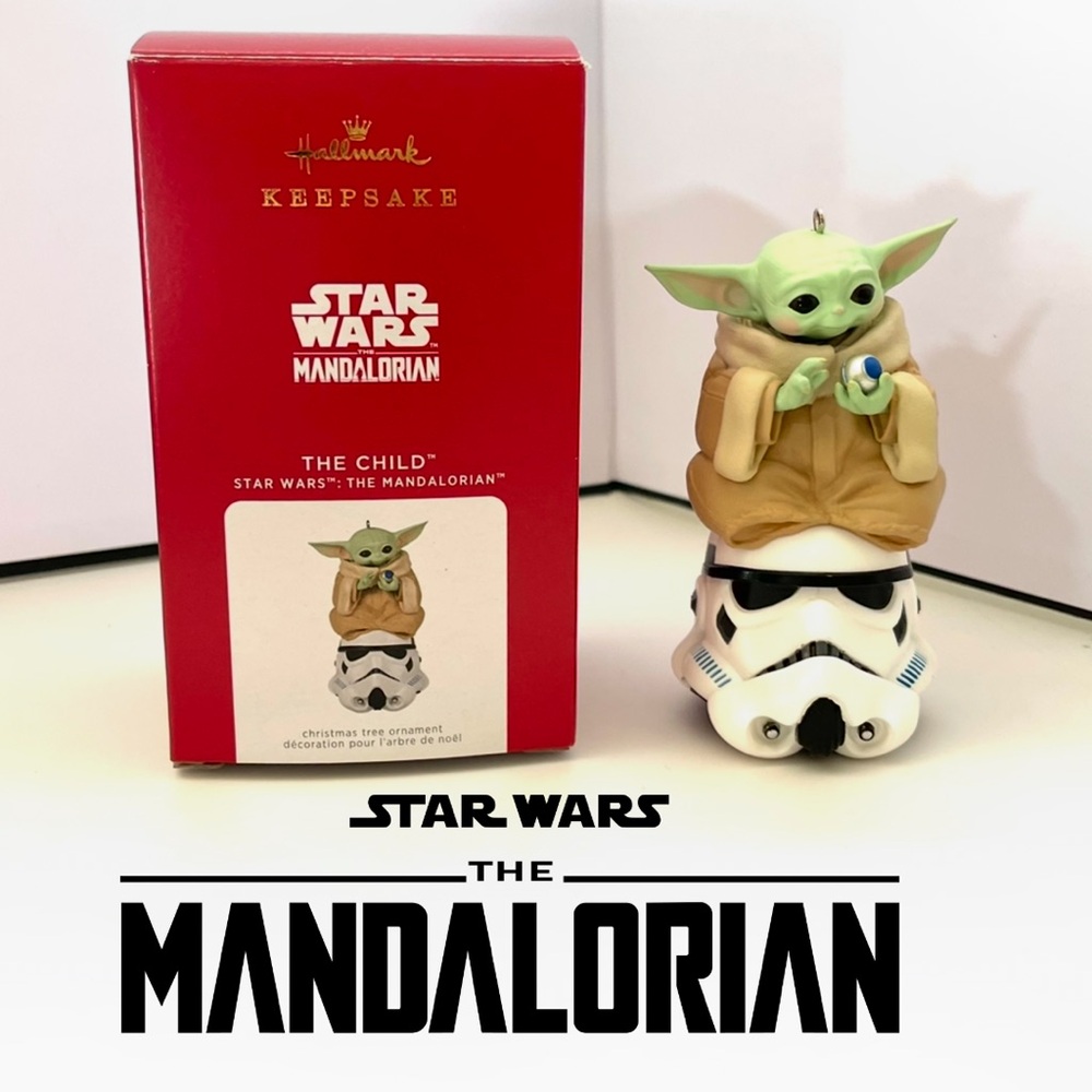 Hallmark Star Wars/ The Mandalorian The Child Christmas Ornament